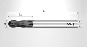Carbide Ball Nose End Mills