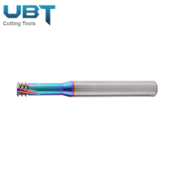 Colorful Aluminum Three Tooth MetricThread Milling Cutter