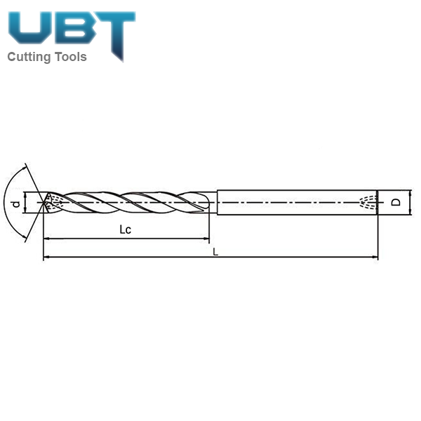 3XD 5XD Carbide Twist Drills